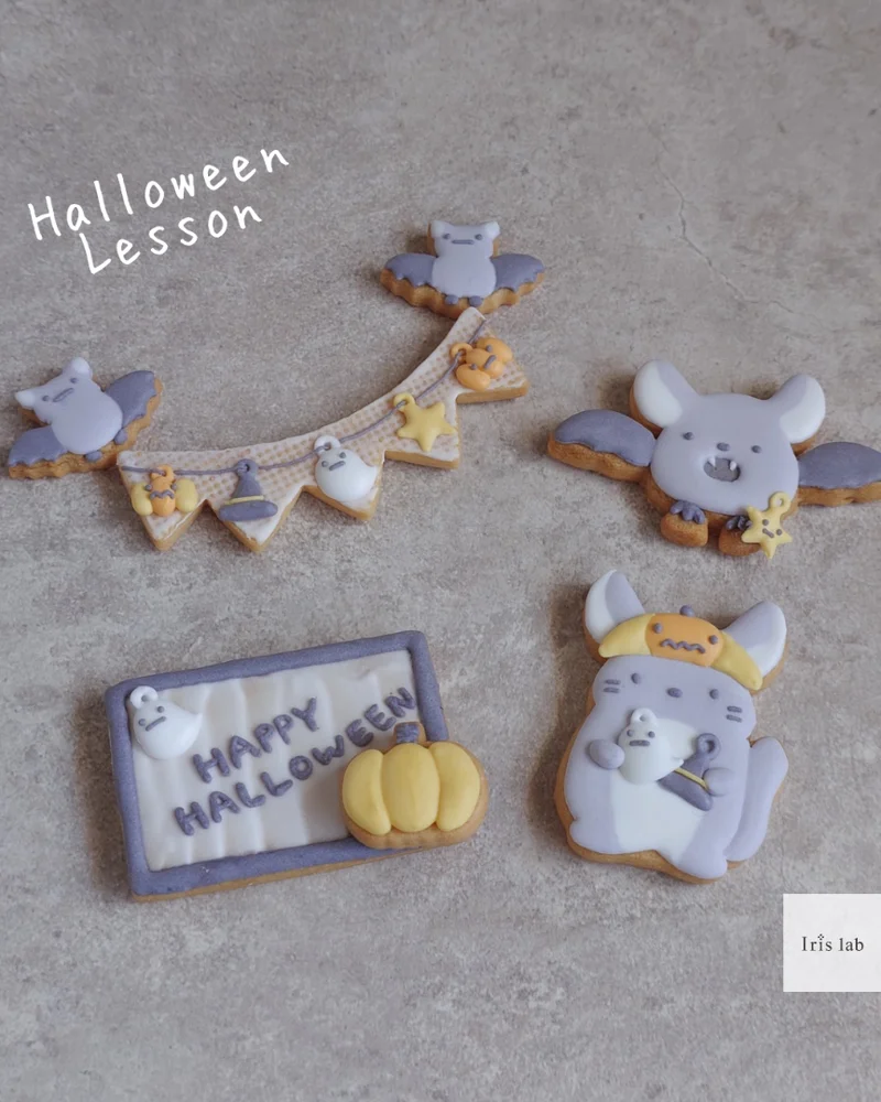 ハロウィンレッスン♡チンチラたちのパーティー準備